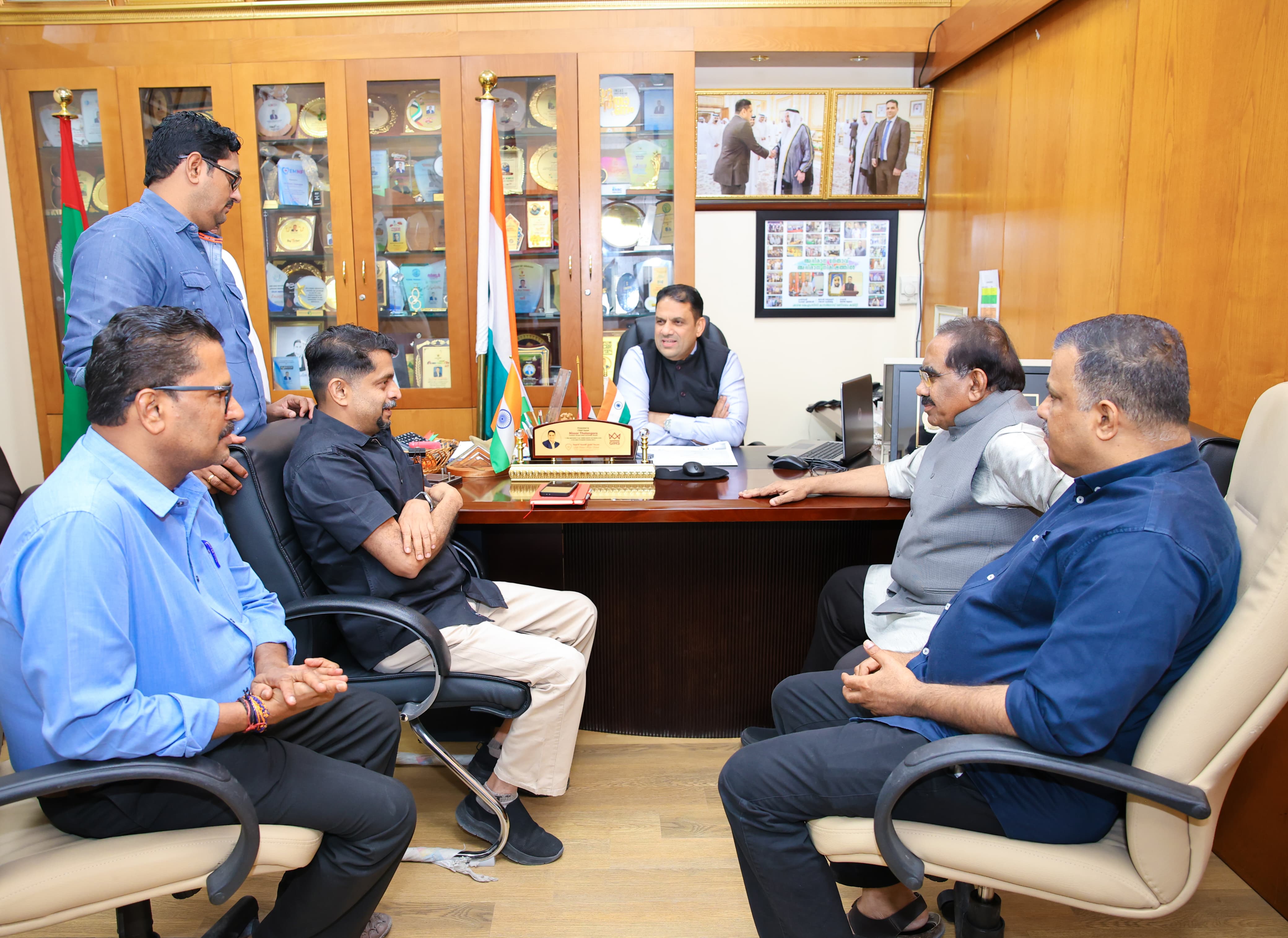 Office meeting discussion