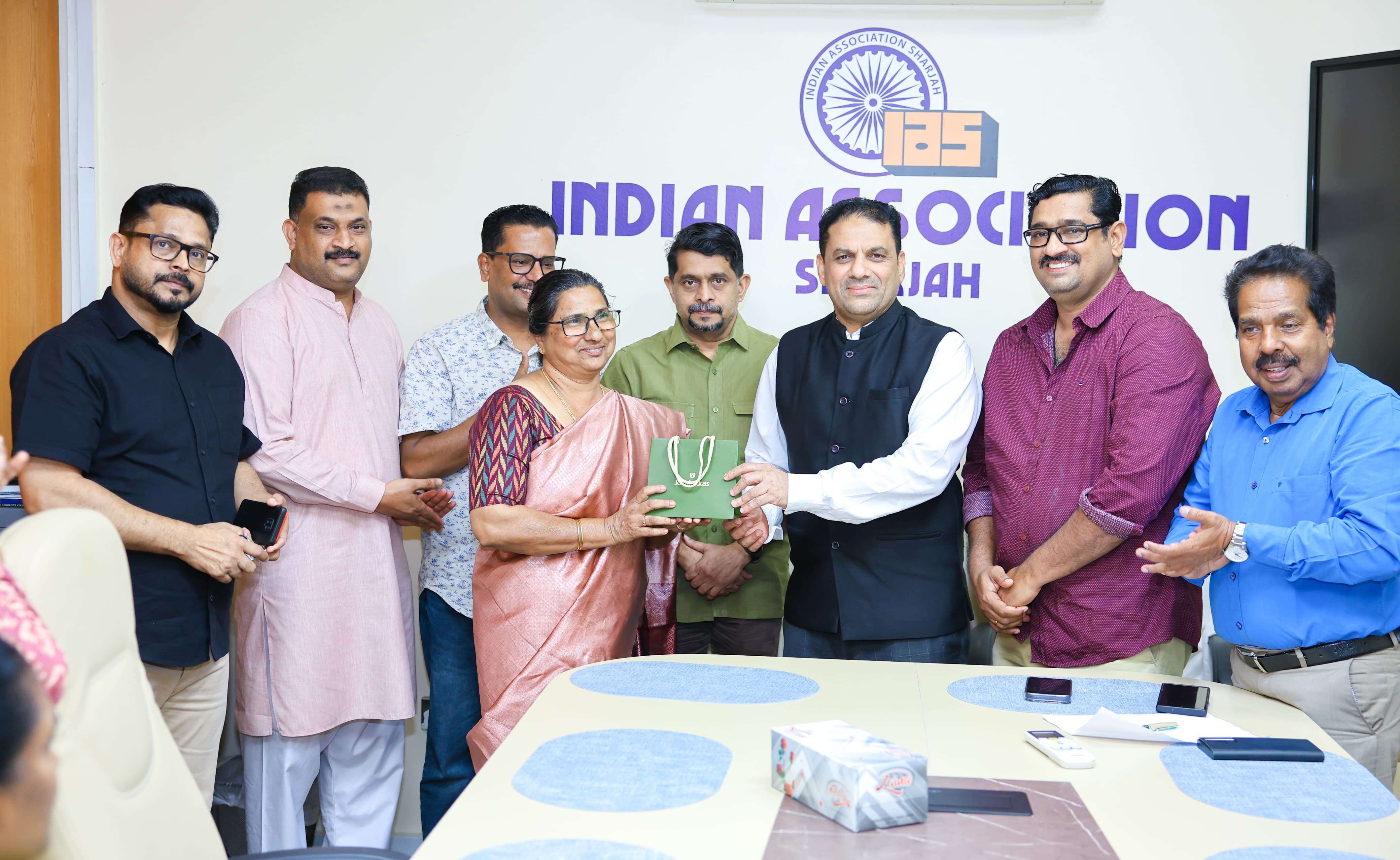 Sreeprakash speaking to audience